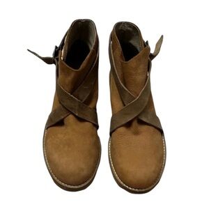 Free People Brown Ankle Boots